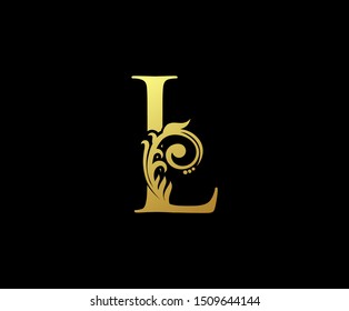 Classy Letter L Logo Icon Initial Stock Vector (Royalty Free ...