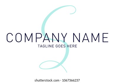 Classy Modern Sophisticated Bold Letter S Logo