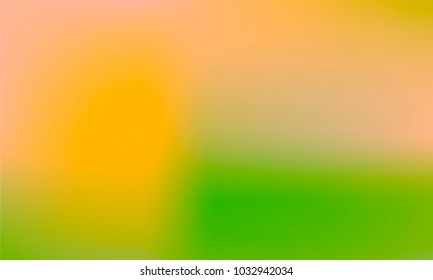 Classy and Neat Pink, Orange and Green Gradient Background