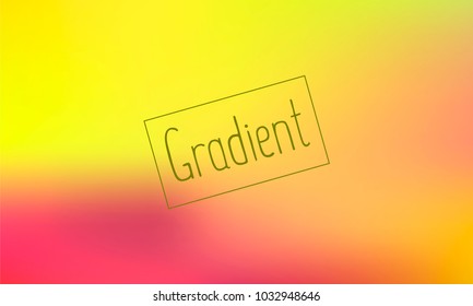 Classy and Neat Pink and Yellow Gradient Background with Text