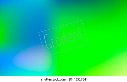 Classy and Nice Looking Green and Blue Gradient Background with Text