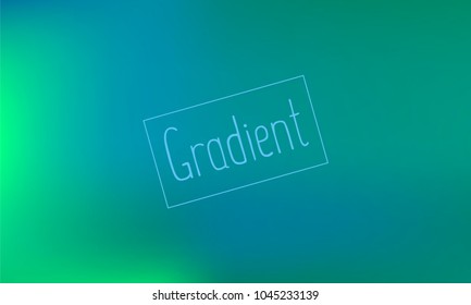 Classy and Nice Looking Green and Blue Gradient Background with Text