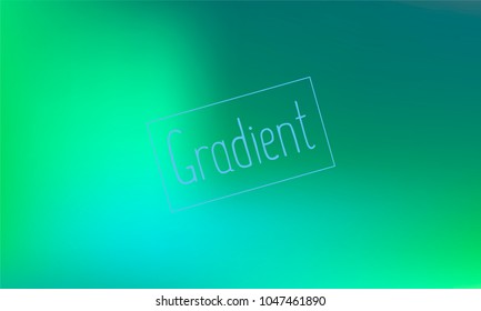 Classy and Nice Looking Green and Blue Gradient Background with Text