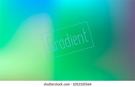 Classy and Nice Looking Green and Blue Gradient Background with Text