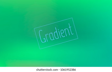 Classy and Nice Looking Green and Blue Gradient Background with Text