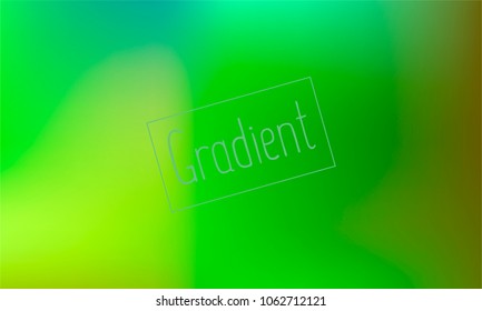 Classy and Nice Looking Green, Blue and Yellow Gradient Background with Text