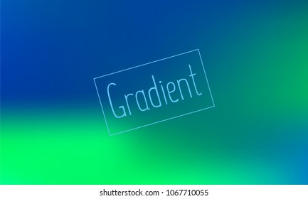 Classy and Nice Looking Green and Blue Gradient Background with Text