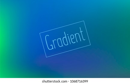 Classy and Nice Looking Green and Blue Gradient Background with Text
