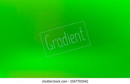 Classy and Nice Looking Green Gradient Background with Text