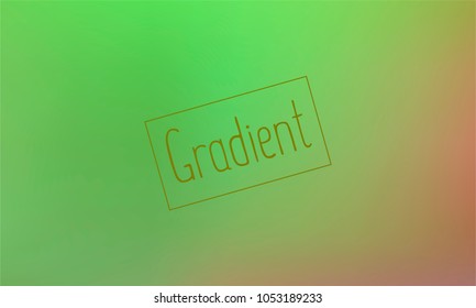 Classy and Nice Looking Green and Pink Gradient Background with Text