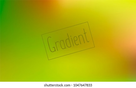 Classy and Nice Looking Green and Yellow Gradient Background with Text