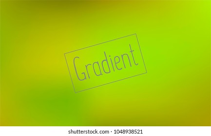Classy and Nice Looking Green and Yellow Gradient Background with Text