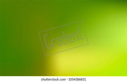 Classy and Nice Looking Green and Yellow Gradient Background with Text