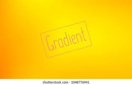 Classy and Nice Looking Orange and Yellow Gradient Background with Text