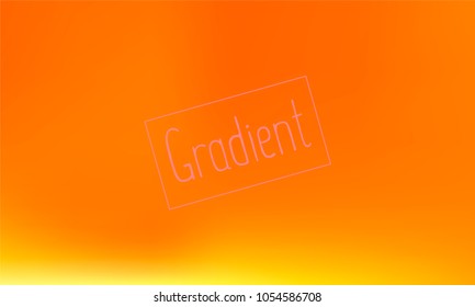 Classy and Nice Looking Orange and Yellow Gradient Background with Text
