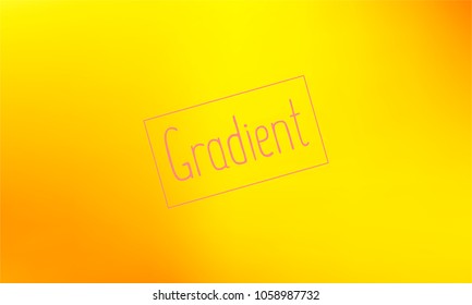 Classy and Nice Looking Orange and Yellow Gradient Background with Text
