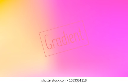 Classy and Nice Looking Pink, Yellow and Violet Gradient Background with Text