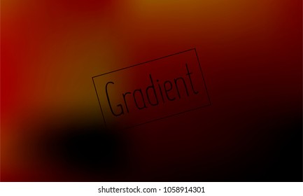 Classy and Nice Looking Red, Black, Green and Brown Gradient Background with Text