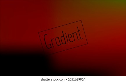 Classy and Nice Looking Red, Green, Black and Brown Gradient Background with Text