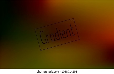 Classy and Nice Looking Red, Green and Brown Gradient Background with Text