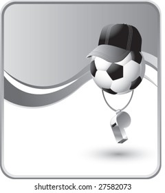 Classy Soccer Referee Background Stock Vector (Royalty Free) 27582073 ...