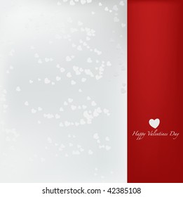 Classy Valentines Day Background - vector illustration