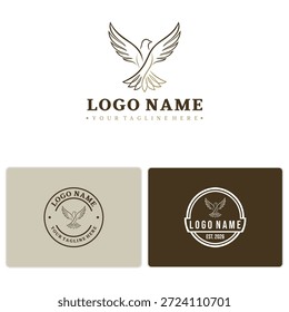Logotipo de crista de vetor elegante para a lei, estilo de vida ou marca de prestígio.
