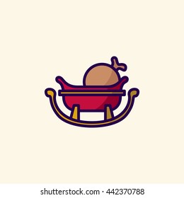 Claus cart icon