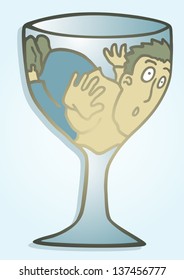 Claustrophobia glass