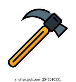 Claw Hammer Carpenter Wood Working Tool Icon