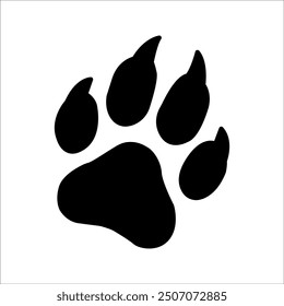 claw icon. for mobile concept and web design. vector illustration.