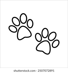 claw icon. for mobile concept and web design. vector illustration.