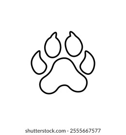 claw icon simple flat vector logo