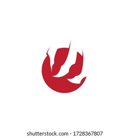 Claw logo vector design template