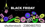 Claw machine background banner idea for black friday sale