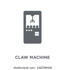 Claw machine icon. Claw machine design concept from Circus collection. Simple element vector illustration on white background.