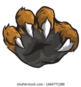 claw vector logo mascot icon