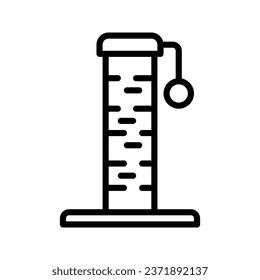 Clawing wood icon set style collection in line, solid, flat, flat line style on white background
