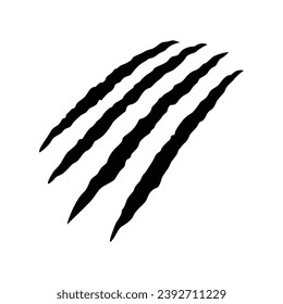 Claws scratches icon design. claw sign and symbol.