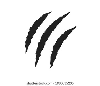 Claws Scratches Icon Symbol Claw Sign Stock Vector (Royalty Free ...