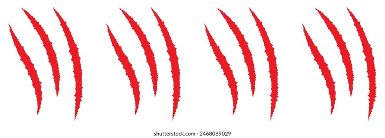 Garras que rascan la ilustración Vector Diseño