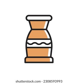 Clay Ewer Icon Vector Illustration