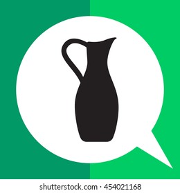 Clay jug icon