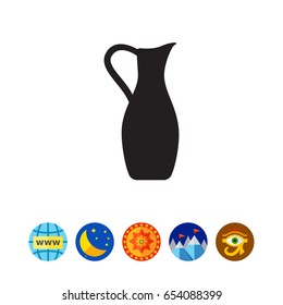 Clay jug icon