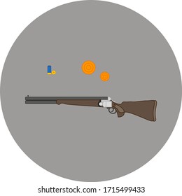 Tontaubendreh-Kit, Vektorillustration auf weißem Hintergrund