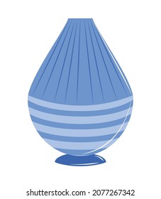 clay pot cartoon icon flat