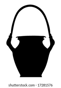 Silhouette de arcilla