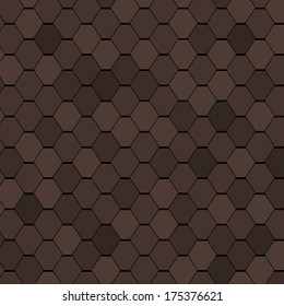 Clay Roof Tiles Seamless Texture.