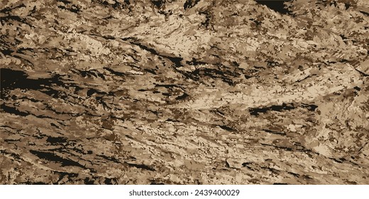 Clay soil texture. Loose soil with clay. Vector illustration