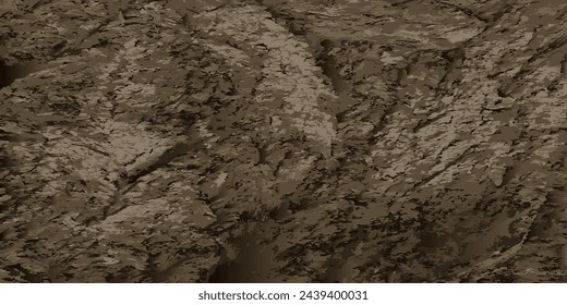 Clay soil texture. Loose soil with clay. Vector illustration